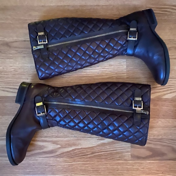 Vince Camuto Shoes - Vince Camuto tall padded boots size 6.5 brown